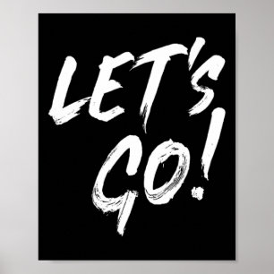Lasst Uns Gamer- Und Streamer-Design Poster
