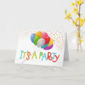 Lasst uns gebacken werden! (Geburtskarte) Karte (Gelbe Blume)