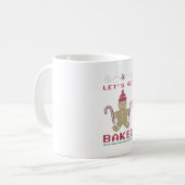 Lasst uns gebacken werden kaffeetasse (Vorderseite Links)