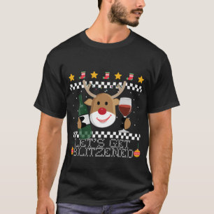 Lasst uns gebackenes Funny Gingerbread Ugly Christ T-Shirt