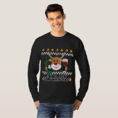 Lasst uns gebackenes Funny Gingerbread Ugly Christ T-Shirt (Vorne ganz)