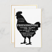 Lasst uns gebastelt werden | Einladung der Freunde (Vorne/Hinten)