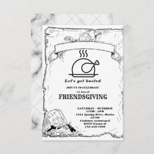 Lasst uns gebastelt werden Einladung der Freunde