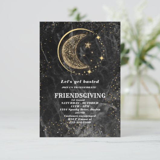 Lasst uns gebastelt werden | Einladung der Freunde (Stehend Vorderseite)