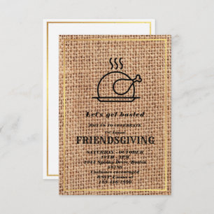 Lasst uns gebastelt werden Einladung der Freunde