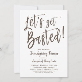 Lasst uns gebastelt werden | Freundliches Party Einladung