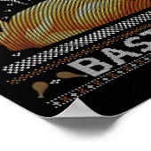 Lasst uns gebastelt werden Türkei Fall Vibes Ugly  Poster (Ecke)