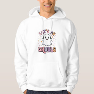 Lasst uns gehen, Geister, süßes Halloween-Gespenst Hoodie