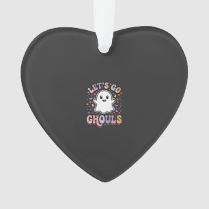 Lasst uns gehen, Ghouls Süße Halloween-Geist Grafi Ornament
