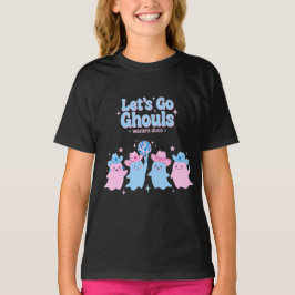 Lasst uns gehen, Ghouls Western Disco Cowboy Geist T-Shirt