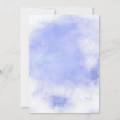 Lasst uns gemeinsam GRILLEN Blue Housewarming Mode Einladung (Rückseite)