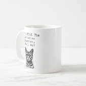 Lasst uns gemeinsam Variablen finden, Mathe-Liebha Kaffeetasse (Vorderseite Links)