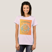 Lasst uns gemeinsam wachsen Design T-Shirt (Vorne ganz)