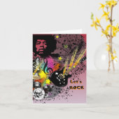 Lasst uns gesteinen karte (Gelbe Blume)