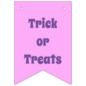 Lasst uns Ghoul Halloween mit einem benutzerdefini Wimpelkette (Zweite Fahne)