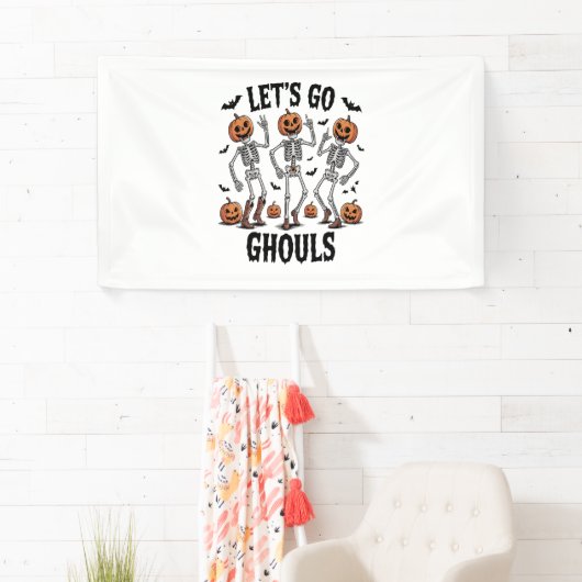 Lasst uns Ghouls gehen, lustig Spooky Banner (Insitu)