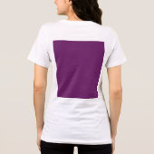 Lasst uns Ghouls Halloween-Design gehen Tri-Blend Shirt (Rückseite)