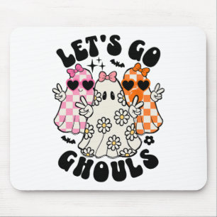 Lasst uns Ghouls Halloween Ghost Flora Spooky Seas Mousepad