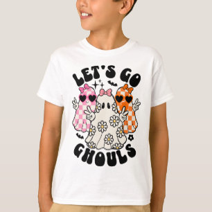 Lasst uns Ghouls Halloween Ghost Flora Spooky Seas T-Shirt