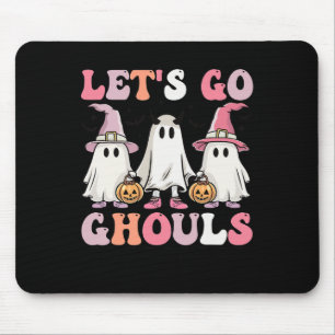 Lasst uns Ghouls Halloween Ghost Outfit Kostüm Ret Mousepad