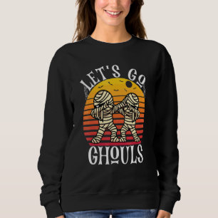 Lasst uns Ghule Dabbing Geist Grusel Halloween Kos Sweatshirt