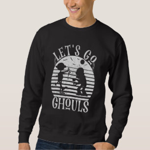 Lasst uns Ghule Dabbing Geist Grusel Halloween Kos Sweatshirt