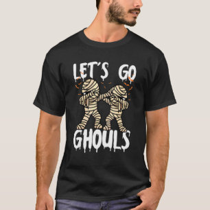 Lasst uns Ghule Dabbing Geist Grusel Halloween Kos T-Shirt