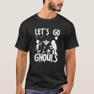 Lasst uns Ghule Dabbing Geist Halloween Grusel Kos T-Shirt