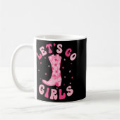 Lasst uns Girls Bridesmaid Bride Squad Nashville B Kaffeetasse (Links)