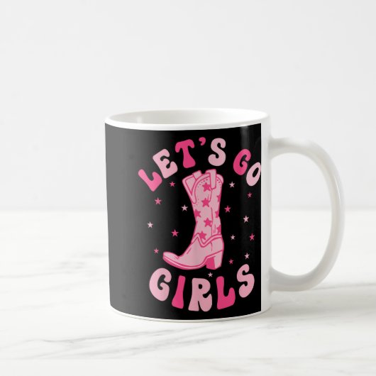 Lasst uns Girls Bridesmaid Bride Squad Nashville B Kaffeetasse (Rechts)