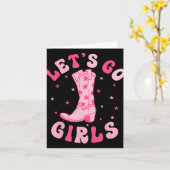 Lasst uns Girls Bridesmaid Bride Squad Nashville B Karte (Gelbe Blume)