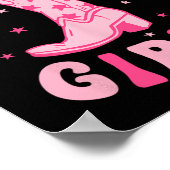 Lasst uns Girls Bridesmaid Bride Squad Nashville B Poster (Ecke)