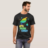 Lasst uns glänzen Crazy Party Cooler Abschluss Glü T-Shirt (Vorne ganz)