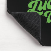 Lasst uns Glück haben - Irisches Erbe St. Patrick' Mousepad (Ecke)