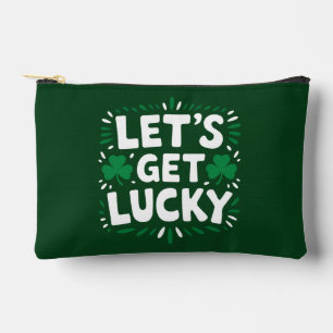 Lasst uns Glück haben Shamrock Lustiger St. Patric Zubehörtasche