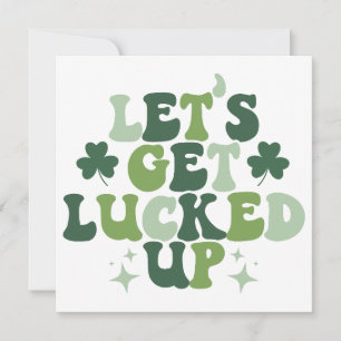 Lasst uns Glück haben SVG/PNG St. Patrick’s Day Feiertagskarte