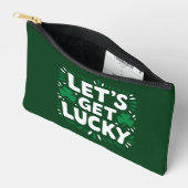 Lasst uns Glück Kleeblatt Funny St Patrick's Day h Zubehörtasche (Offen)