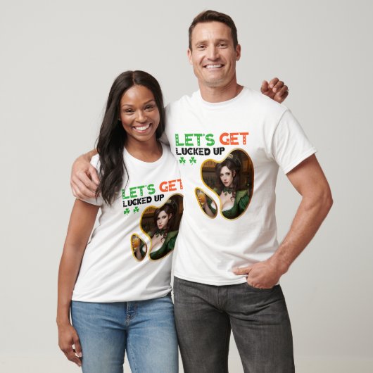 Lasst uns glücklich werden - Irish Poetry Slam T-Shirt (Unisex)