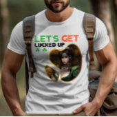 Lasst uns glücklich werden - Irish Poetry Slam T-Shirt