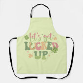 Lasst uns glücklich werden schürze (Vorderseite)