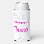 Lasst uns GO Girls machen, Retro-Junggeselinnen-Ab Selters Dosenkühler (Seltzer Rückseite)