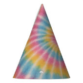 Lasst uns Groove Gefärbte Krawatte Party Hat Partyhütchen (Links)