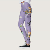 "Lasst uns Hallo-komisch" Funky Halloween Lila Leggings (Links)
