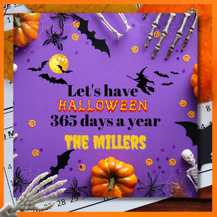Lasst uns Halloween 365 Tage im Jahr feiern Magnet