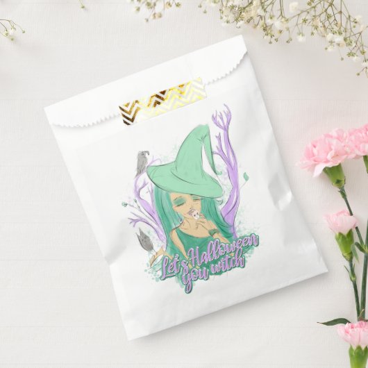 Lasst uns Halloween, ihr Hexenbeutel Geschenktütchen (Versiegelt)