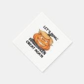 Lasst uns Halloween wieder zum Klassischen machen Serviette (Ecke)