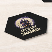 Lasst uns Halloween zerschlagen. Untersetzer (angewinkelt)