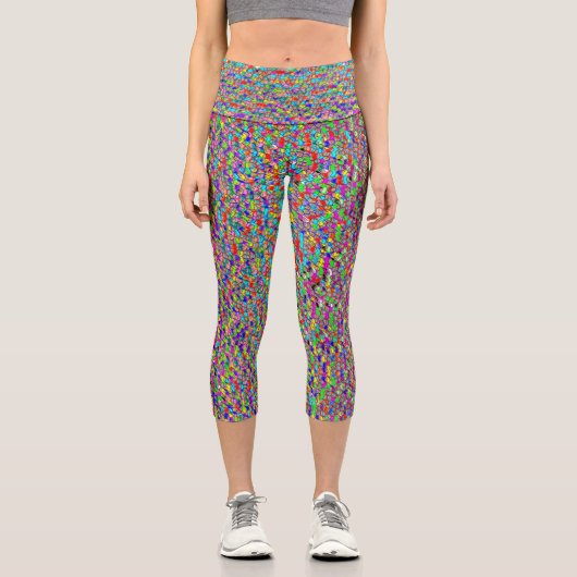 Lasst uns High Waisted Capris spielen (Vorderseite)