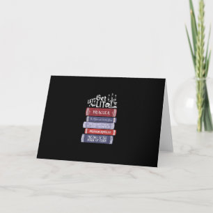 Lasst uns high werden - Vintage-Horror-Buchliebhab Karte