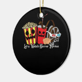 Lasst uns Horror-Filme Halloween-Kostüm Beängstige Keramik Ornament (Links)